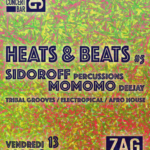 Affiche A3 pour le Zig Zag Café