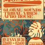 Affiche A3 pour la Guinguette des Quais