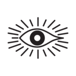 Logo pour un site de poésie — accent mis sur la perception, l'émerveillement