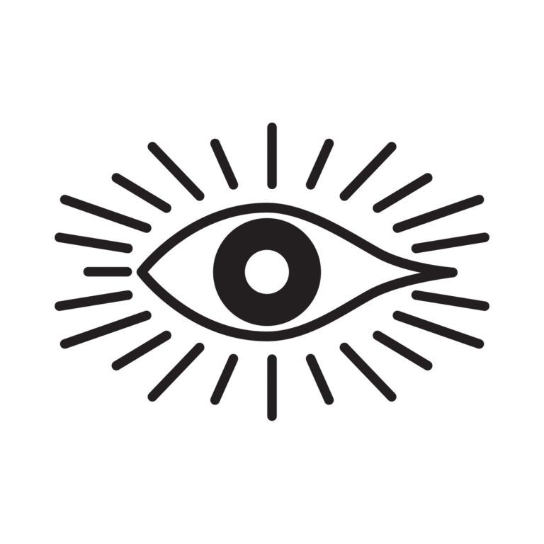 Logo pour un site de poésie — accent mis sur la perception, l'émerveillement