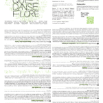 Programme recto - Plastique Danse Flore #19